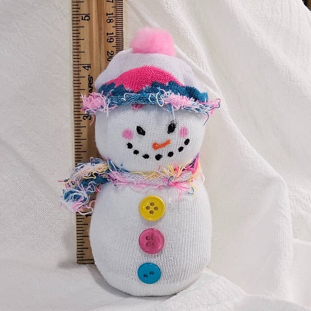 Adorable Stuffed Snowman NWT